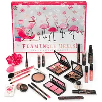 Make-Up Adventskalender "PINK FLAMINGO X-MAS" 2023, LAHAYE, 24 Produkte