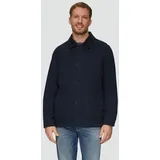 s.Oliver Regular Fit Hemdjacke mit Cordkragen, Dunkelblau, L