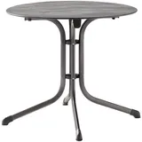 Sieger Klapptisch Ø 85 x 73 cm eisengrau/beton