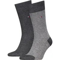 Tommy Hilfiger TH MEN SOCK BIRDSEYE Socken 2er Pack Anthrazit 39-42