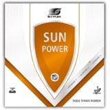 Sunflex Sun Power Tischtennis-Belag, 2,0mm Schwamm schwarz