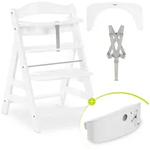 hauck Hochstuhl Alpha Plus - im Sparset inkl. Aubewahrungskorb