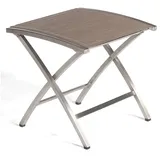 SonnenPartner Fußhocker Paragon Edelstahl Textilgewebe taupe SonnenPartner