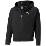 Puma Modern Sports Full-Zip G Mädchen Sweatshirt, schwarz - 164