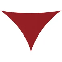 VidaXL Sonnensegel Oxford-Gewebe Dreieckig 3x3x4,24 m Rot