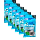 6x TePe Original Interdentalbürsten - 1,3 mm grau 6x 8 Stück Zahnzwischenraum