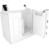 AcquaVapore Sitzwanne Badewanne mit Tür 68 x 110 x 114 cm (S08WP-C-R)