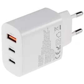 ChiliTec Stecker-Netzteil mit USB-C "CTN-PD65 a3" In 100-240V~, Out 5,0V-9,0V-12,0V=, 65W