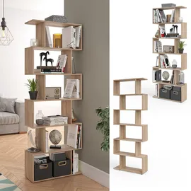 Vicco Raumteiler Levio 70 x 192,2 x 23,8 cm Braun