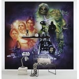 KOMAR Fototapete Star Wars Classic Poster Collage 250 x 250 cm