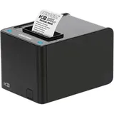 Custom K3 HIGH SPEED ETH USB 232 BLACK WLAN), Belegdrucker, Schwarz