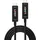 Lindy Anschlusskabel USB-C® Stecker, USB-C® Stecker 15.00m Schwarz