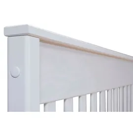Interlink Inter Link Massivholzbett Chilly 140 x 200 cm Lack Weiß