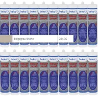 Beko Premium-Silicon 310 ml beigegrau/esche