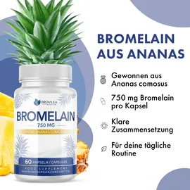 provilea Nutrition Bromelain Kapseln 60 St.