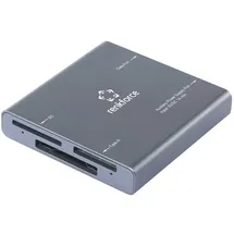 Renkforce RF-CR-700 Externer Speicherkartenleser USB-C® (USB 3.2 Gen 2) Grau