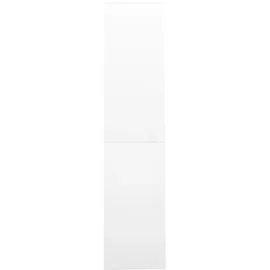 vidaXL Aktenschrank 90 x 40 x 180 cm Weiß