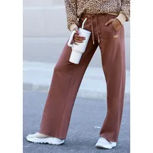 Buffalo Sweathose mit aufwendiger Logostickerei Buffalo schwarz