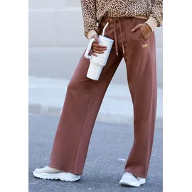 Buffalo Sweathose mit aufwendiger Logostickerei Buffalo schwarz