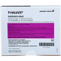 FREKAVIT fettlöslich Adult Emulsion zur Infusion 100 ml