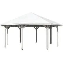 SKANHOLZ Nice 4 Ø 6,3 m weiß