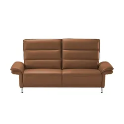 Einzelsofa Leder Marlen ¦ braun ¦ Maße (cm): B: 208 H: 107 T: 97