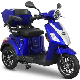 Rolektro E-Trike 25 V.2 1000 Watt 25 km/h blau