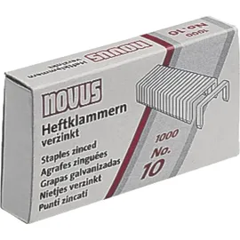 Novus Heftklammern SUPER No.10, 1.000 St.