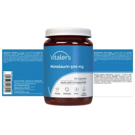 vitaler's Monolaurin 500 mg Kapseln 60 St.
