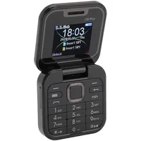 Zunate 2G Small Klapphandy, Faltbares Handy, 2 SIM Kartensteckplätze, 1,77 Zoll Kleines Display, Entsperrtes Klapphandy, Unterstützt UKW Radio, Schnellwahl, Vibration (Black)