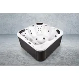 trade-line Milano 200 x 200 x 90 cm Silber/Grau