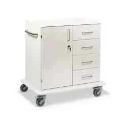 ETERNASOLID MULTICART Multifunktionswagen T22 mit einer Drehtür 92633-WS , Farbe: weiß