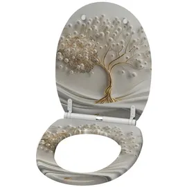 Sanilo WC-Sitz mit Absenkautomatik Tree of Life