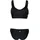 witeblaze Bustier-Bikini Damen Schwarz 46
