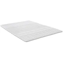 sleezzz Basic Komfortschaumtopper 160 x 200 cm Weiß