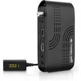 AB CryptoBox Satellitenreceiver Media Player 700HD Mini 1080p H.265 HEVC, TV Receiver, Schwarz