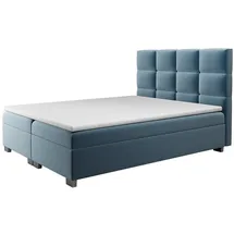 beautysofa KANADA 160 x 200 cm Blau