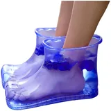 Massage-Fußbadeschuhe mit hoher Dichte - Wasserdichte Anti-Rutsch Einweichstiefel für Fuß Spa Soak