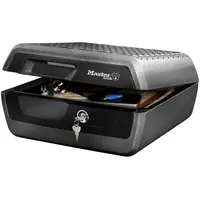 Master Lock LCFW30100 Feuerschutzbox feuerfest, 2-Schlüssel-System, wasserabweisend, feuergeschützt