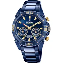 Festina Chrono Bike Connected 45 mm dunkelblau/blau