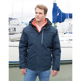 Result Denim Texture Rugged Arbeitsjacke +Wasserdicht | Result Black XL