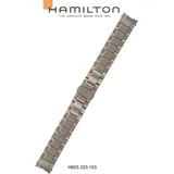 Hamilton Metall Jazzmaster Band-set Edelstahl H695.323.103 - silber