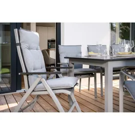 Doppler Hochlehner Auflage 119 x 48 x 6 cm grau 1 St.