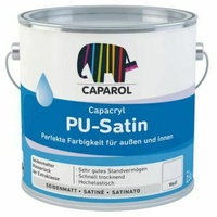 Caparol Capacryl PU-Satin - 0,75 Liter & Weiß