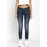 Gang Skinny-fit-Jeans »94NENA« mit modischer Waschung GANG blue black wash