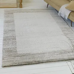 Teppich MY HOME "Alaric", beige, B:160cm H:18mm L:230cm, Polypropylen, Teppiche, Kurzflor, modernes Design, weiche Oberfläche, Wohnzimmer