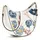 GUESS Schultertasche Zaria Mini Top Zip Shoulder Bag Floral Multi