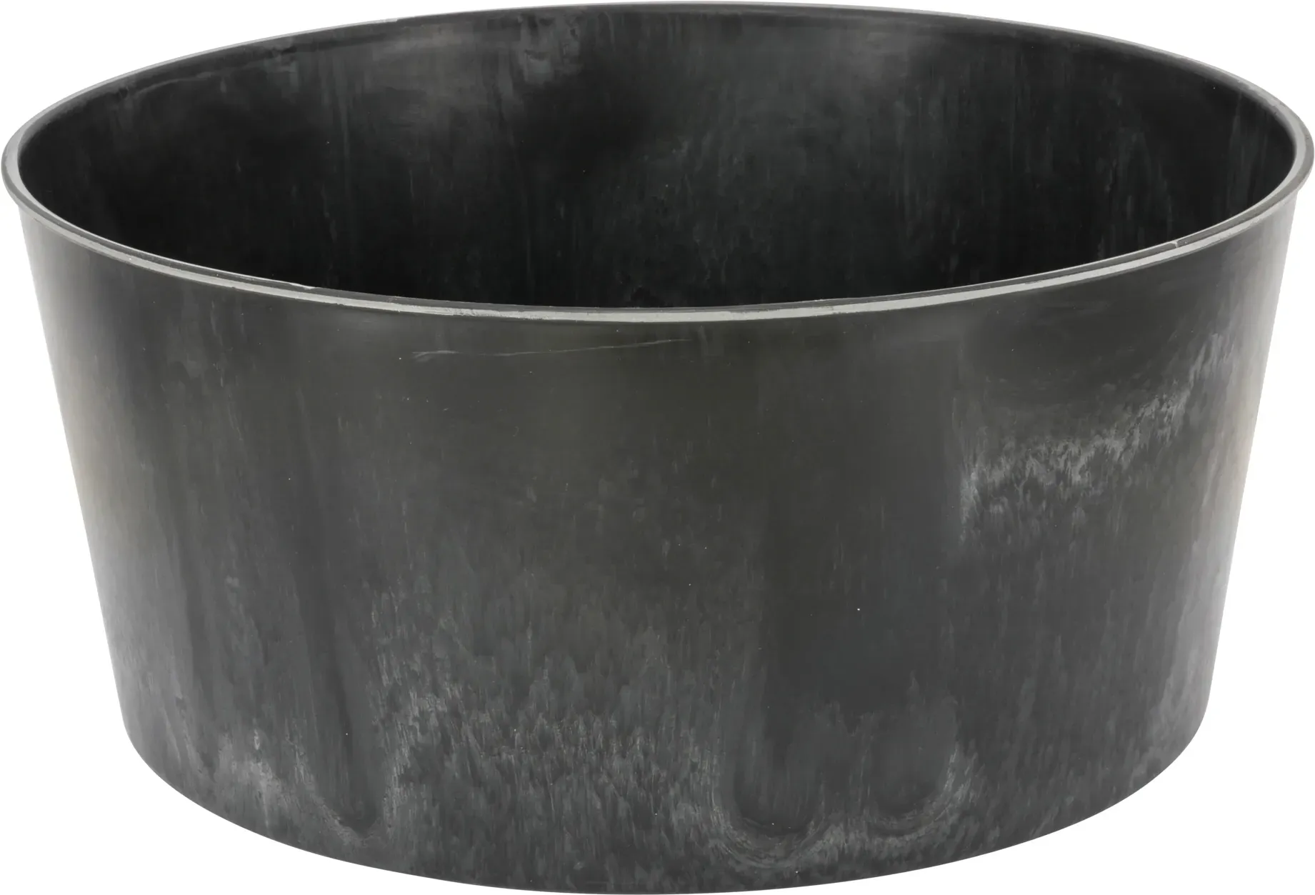 Schale Kunststoff D24/29H14cm anthrazit