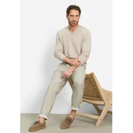 Olymp V-Ausschnitt-Pullover beige M