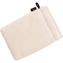 VOSSEN Pure Waschhandschuh 16 x 22 cm ivory